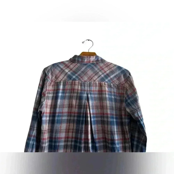 Cloth & Stone | Anthropologie soft plaid flannel Size XS - Picture 3 of 14